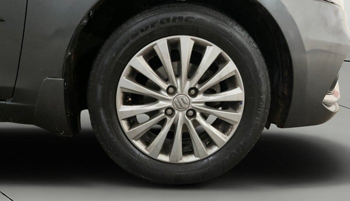 2022 Maruti Ciaz ZETA AT 1.5  SHVS PETROL, Petrol, Automatic, 57,975 km, Right Front Wheel