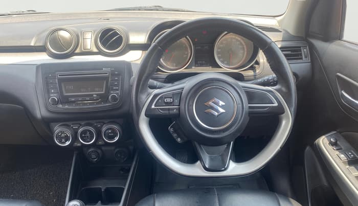 2018 Maruti Swift ZXI, Petrol, Manual, 60,408 km, Steering Wheel Close Up