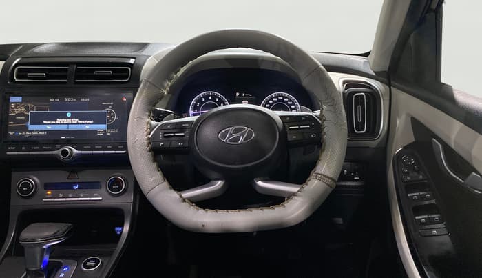 2021 Hyundai Creta SX IVT 1.5 PETROL, Petrol, Automatic, 68,079 km, Steering Wheel Close Up