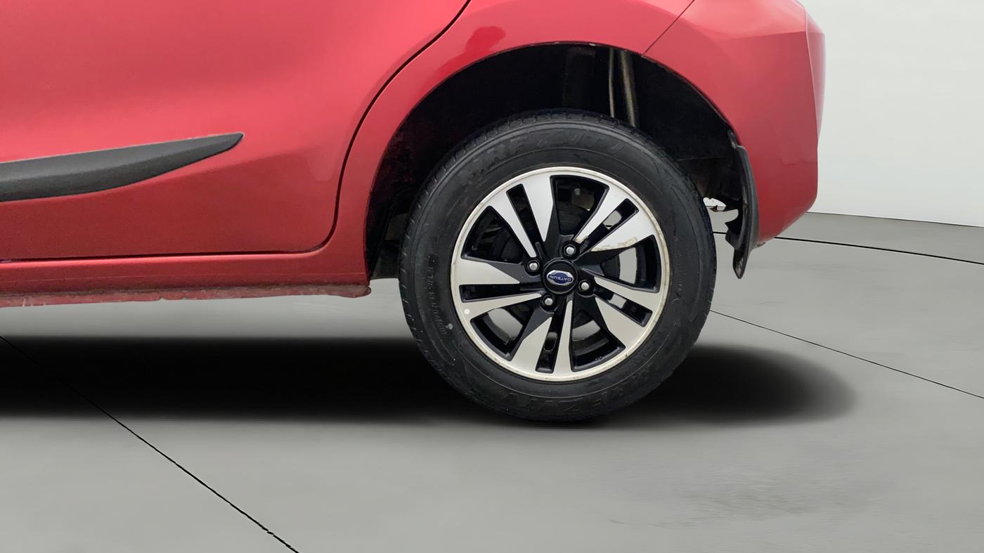 2019 Datsun Go T(O), Petrol, Manual, 28,165 km, Left Rear Wheel