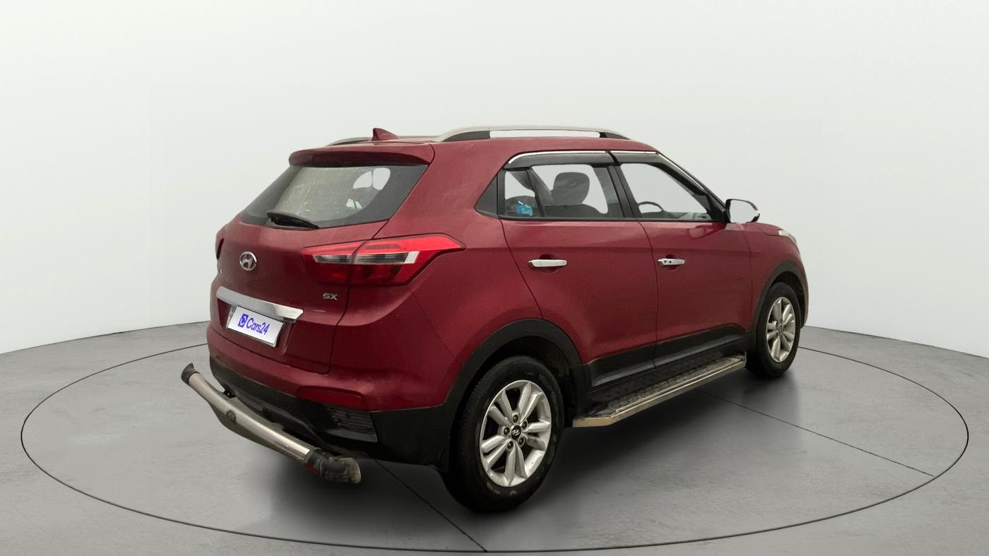 2016 Hyundai Creta SX PLUS 1.6 PETROL, Petrol, Manual, 69,960 km, Right Back Diagonal