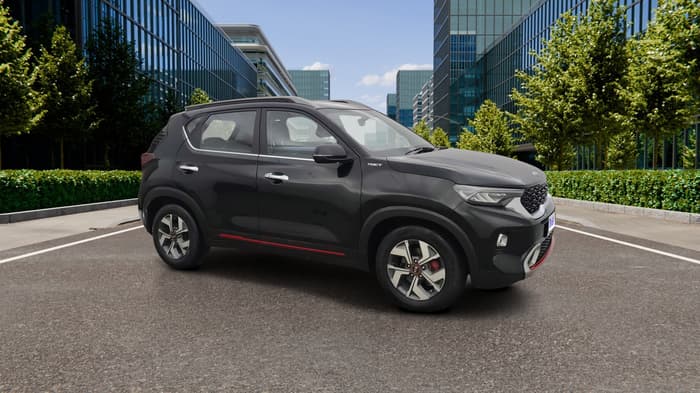 2020 KIA SONET GTX PLUS 1.0 DCT, Petrol, Automatic, 75,148 km, Right Front Diagonal