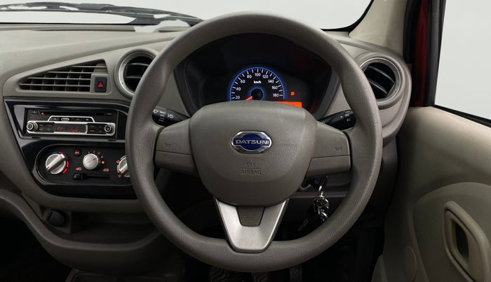 2016 Datsun Redi Go S, Petrol, Manual, 32,178 km, Steering Wheel Close Up