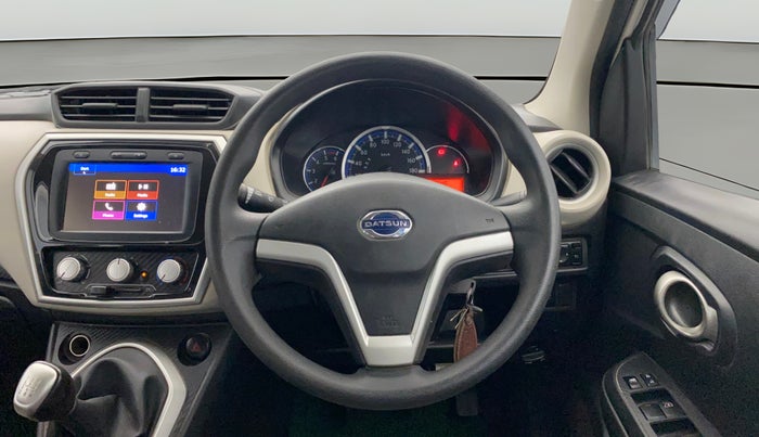 2019 Datsun Go Plus T, Petrol, Manual, 22,295 km, Steering Wheel Close Up