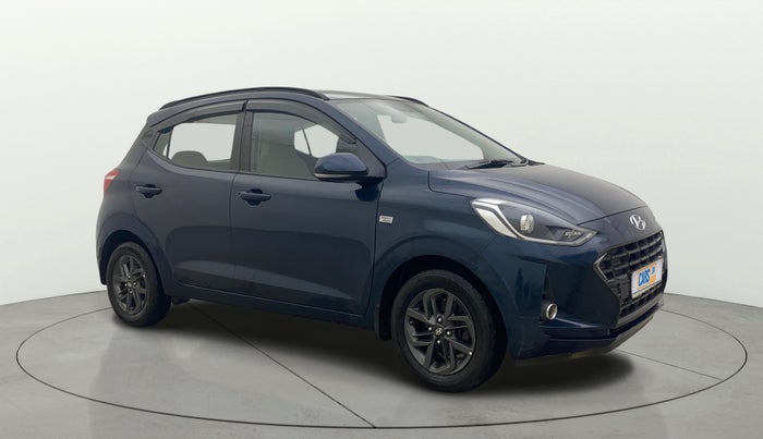 2020 Hyundai GRAND I10 NIOS SPORTZ AMT 1.2 KAPPA VTVT, Petrol, Automatic, 46,476 km, Right Front Diagonal