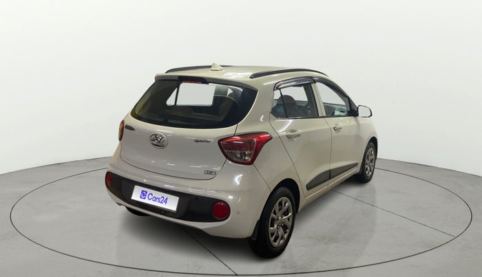 2017 Hyundai Grand i10 SPORTZ 1.2 KAPPA VTVT, Petrol, Manual, 41,714 km, Right Back Diagonal