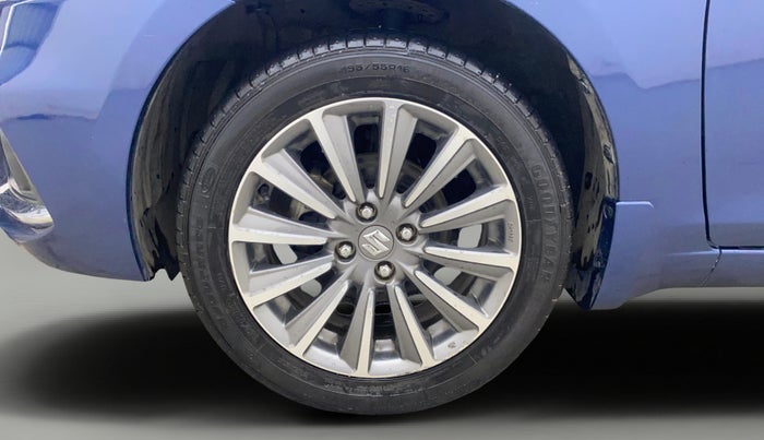 2021 Maruti Ciaz ALPHA  AT 1.5 SHVS PETROL, Petrol, Automatic, 39,029 km, Left Front Wheel