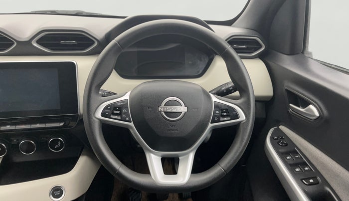 2022 Nissan MAGNITE XV TURBO, Petrol, Manual, 14,095 km, Steering Wheel Close Up