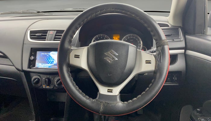 2015 Maruti Swift VXI, Petrol, Manual, 1,48,954 km, Steering Wheel Close Up