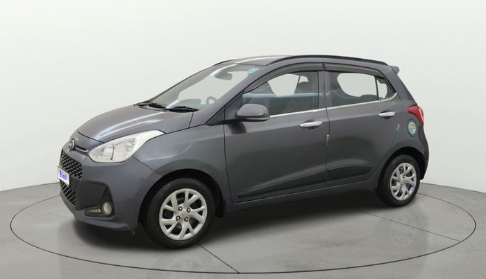 2019 Hyundai Grand i10 SPORTZ 1.2 KAPPA VTVT, Petrol, Manual, 63,179 km, Left Front Diagonal