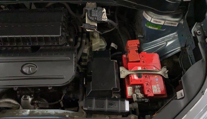 2021 Tata PUNCH ACCOMPLISHED AMT, Petrol, Automatic, 42,367 km, Engine View - Left