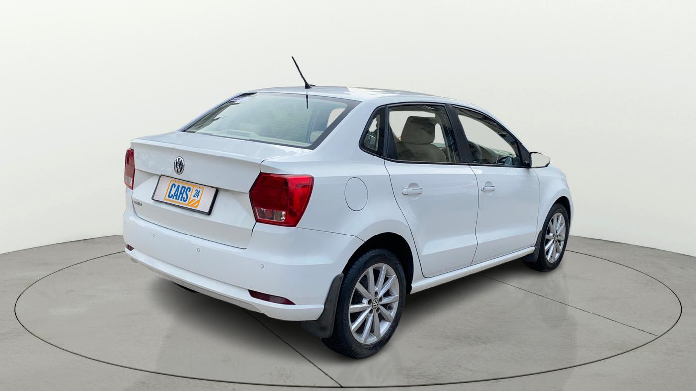 2018 Volkswagen Ameo HIGHLINE PLUS 1.0L 16 ALLOY, Petrol, Manual, 34,206 km, Right Back Diagonal