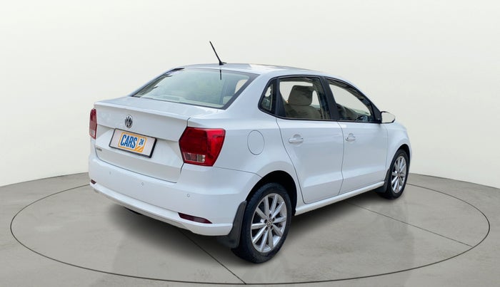 2018 Volkswagen Ameo HIGHLINE PLUS 1.0L 16 ALLOY, Petrol, Manual, 34,206 km, Right Back Diagonal