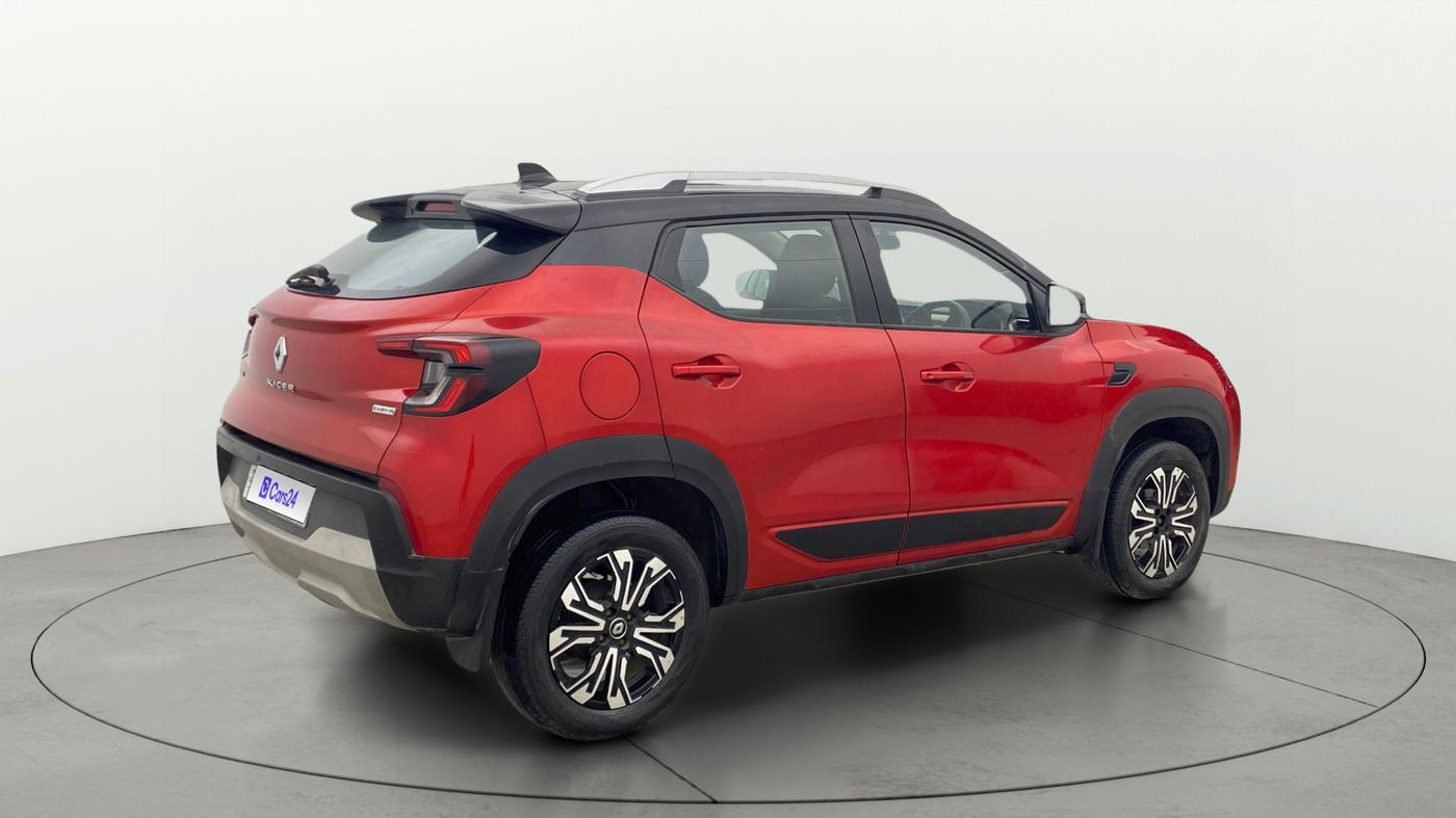 2022 Renault Kiger RXT (O) AMT DUAL TONE, Petrol, Automatic, 46,463 km, Right Back Diagonal