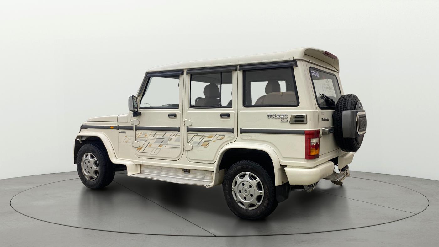 2014 Mahindra Bolero ZLX BS IV, Diesel, Manual, 83,796 km, Left Back Diagonal