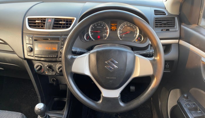 2017 Maruti Swift VXI, Petrol, Manual, 88,775 km, Steering Wheel Close Up
