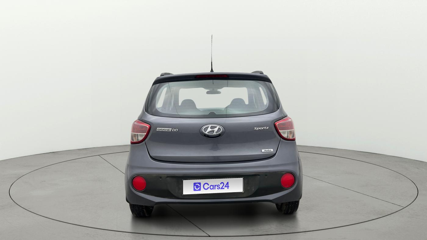 2017 Hyundai Grand i10 SPORTZ (O) AT 1.2 KAPPA VTVT, Petrol, Automatic, 67,332 km, Back/Rear
