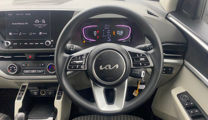 2023 KIA CARENS PRESTIGE 1.5 PETROL 7 STR, Petrol, Manual, 40,834 km, Steering Wheel Close Up