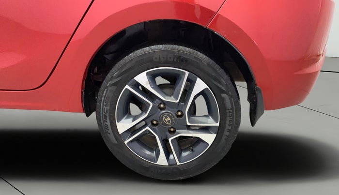 2017 Tata TIGOR XZ (O) PETROL, Petrol, Manual, 50,477 km, Left Rear Wheel