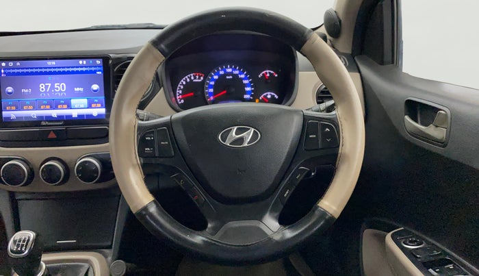 2014 Hyundai Xcent S 1.2, Petrol, Manual, 76,524 km, Steering Wheel Close Up