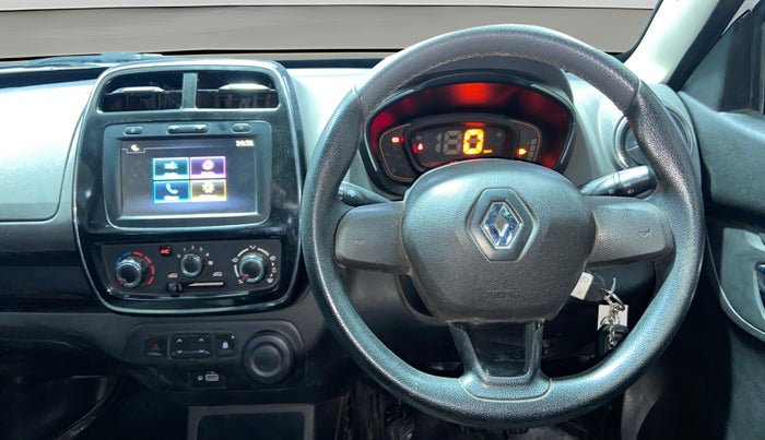 2019 Renault Kwid RXT 1.0 (O), Petrol, Manual, 42,088 km, Steering Wheel Close Up