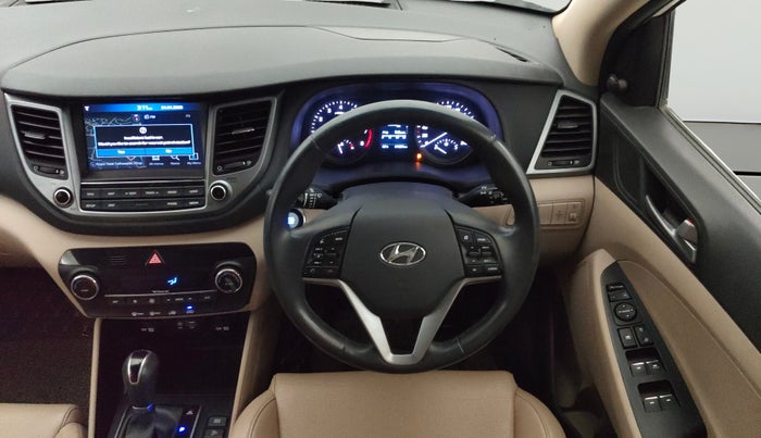 2018 Hyundai Tucson 2WD AT GL PETROL , Petrol, Automatic, 81,573 km, Steering Wheel Close Up