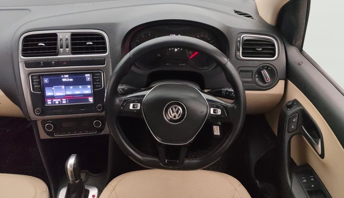2019 Volkswagen Vento HIGHLINE PLUS 1.2 AT, Petrol, Automatic, 55,875 km, Steering Wheel Close Up