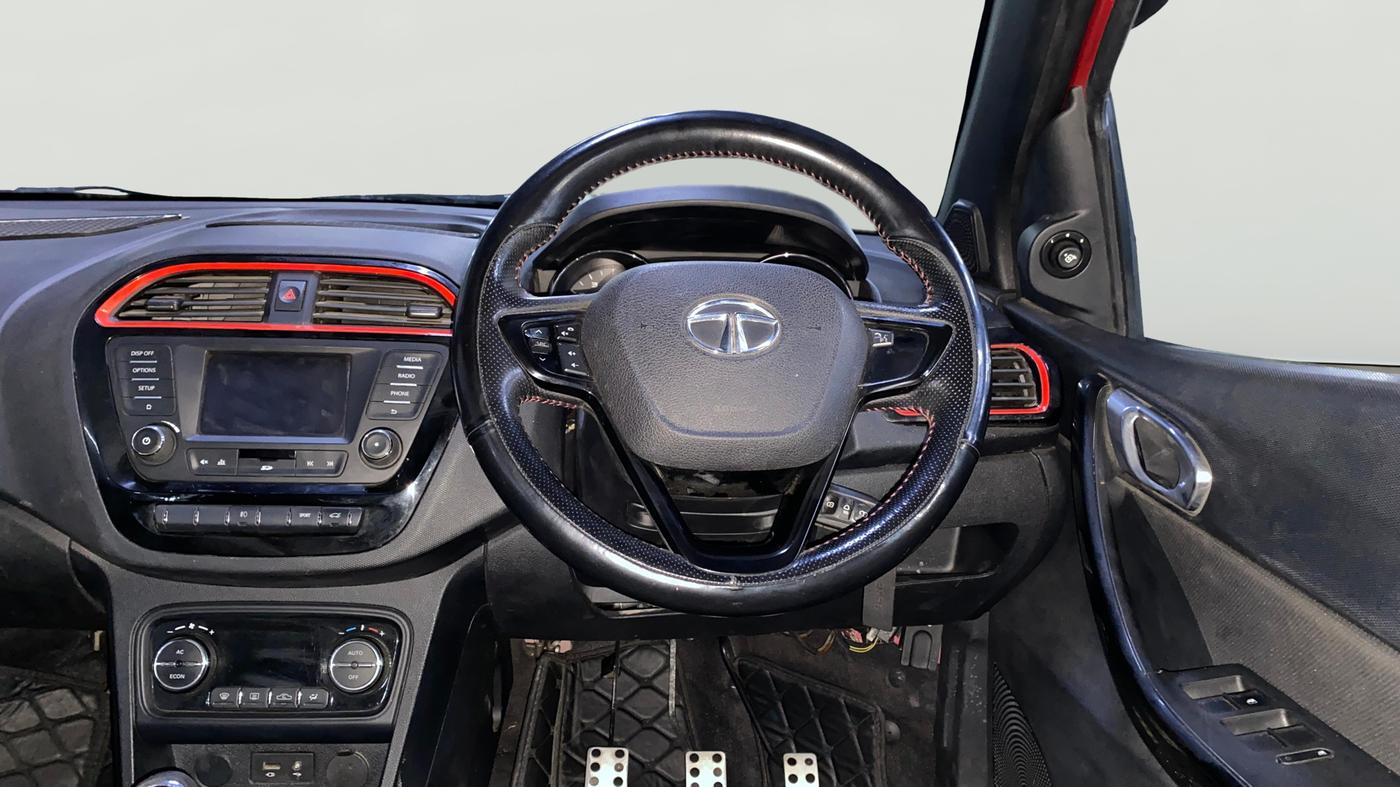 2019 Tata Tigor JTP petrol, Petrol, Manual, 23,714 km, Steering Wheel Close Up