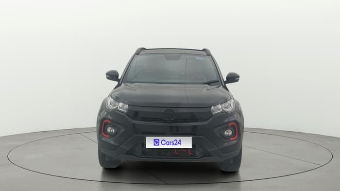 2023 Tata NEXON XZA PLUS LUX SUNROOF RED DARK PETROL, Petrol, Automatic, 29,740 km, Front