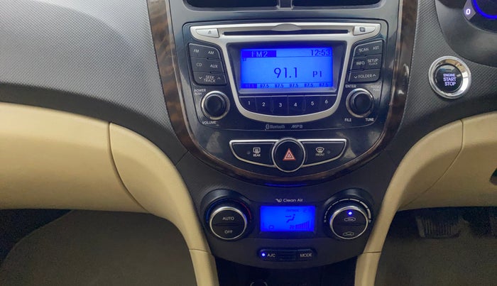 2013 Hyundai Verna FLUIDIC 1.6 VTVT SX OPT AT, Petrol, Automatic, 87,219 km, Air Conditioner