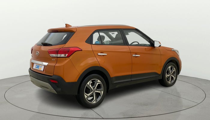 2018 Hyundai Creta SX AT 1.6 PETROL, Petrol, Automatic, 43,113 km, Right Back Diagonal