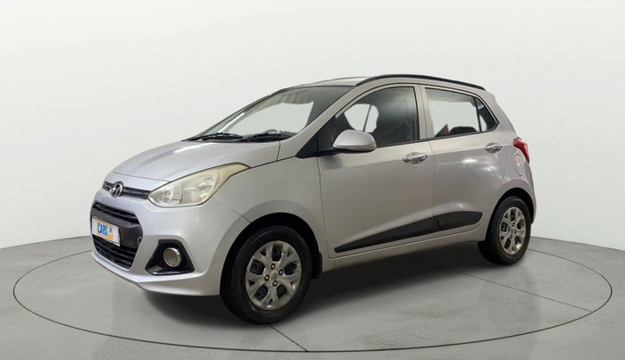 2013 Hyundai Grand i10 SPORTZ 1.2 KAPPA VTVT, Petrol, Manual, 37,401 km, Left Front Diagonal
