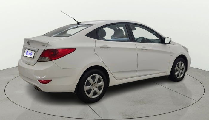 2014 Hyundai Verna FLUIDIC 1.6 VTVT EX, Petrol, Manual, 95,810 km, Right Back Diagonal