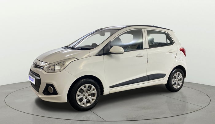 2016 Hyundai Grand i10 SPORTZ 1.2 KAPPA VTVT, CNG, Manual, 83,573 km, Left Front Diagonal
