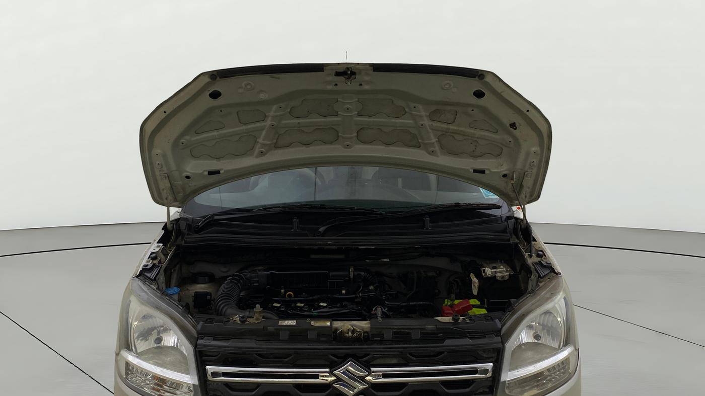 2019 Maruti New Wagon-R VXI 1.2 AMT, Petrol, Automatic, 15,885 km, Open Bonet