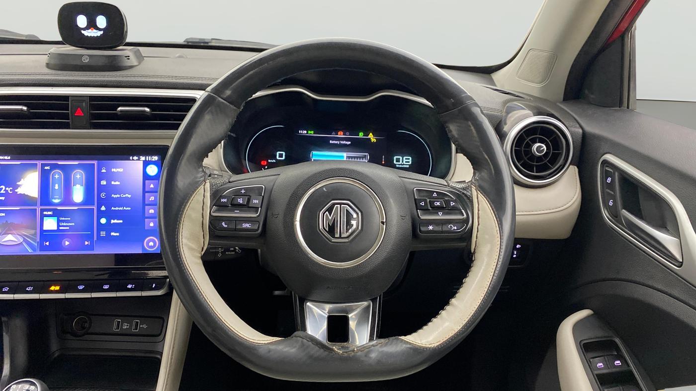 2022 MG ASTOR SMART EX 1.5 MT, Petrol, Manual, 45,639 km, Steering Wheel Close Up
