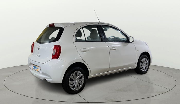 2014 Nissan Micra XL PETROL, Petrol, Manual, 1,03,612 km, Right Back Diagonal