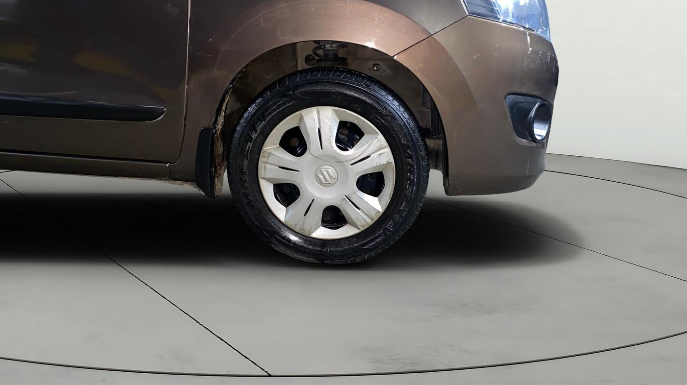 2014 Maruti Wagon R 1.0 VXI, Petrol, Manual, 24,927 km, Right Front Wheel