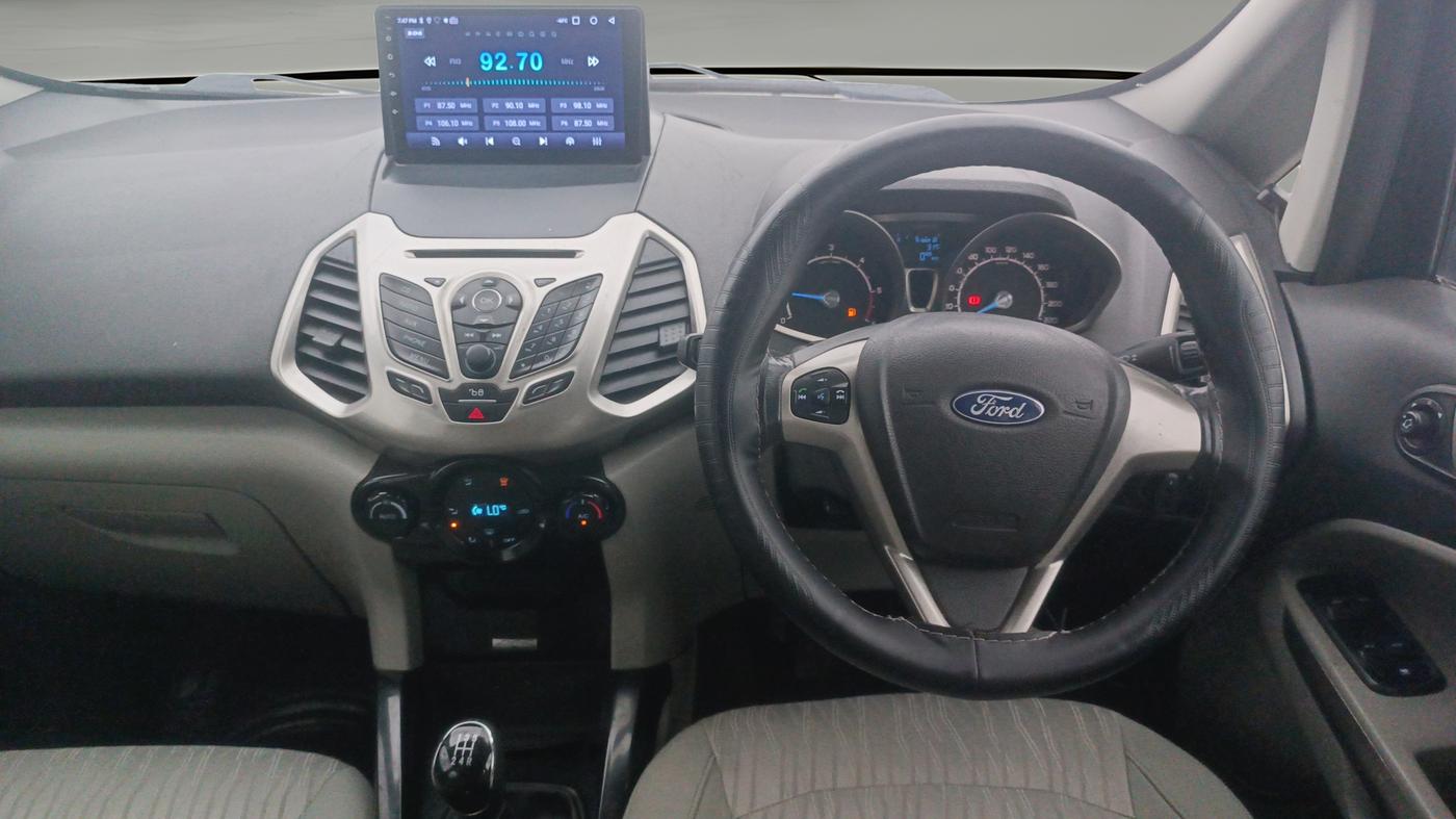 2013 Ford Ecosport TITANIUM 1.5L DIESEL, Diesel, Manual, 1,04,473 km, Steering Wheel Close Up