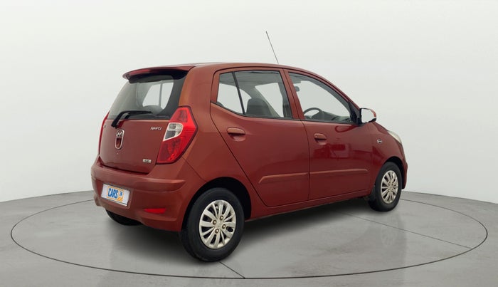 2013 Hyundai i10 SPORTZ 1.2, Petrol, Manual, 4,927 km, Right Back Diagonal