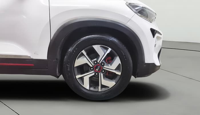 2020 KIA SONET GTX PLUS 1.0 DCT, Petrol, Automatic, 1,08,797 km, Right Front Wheel