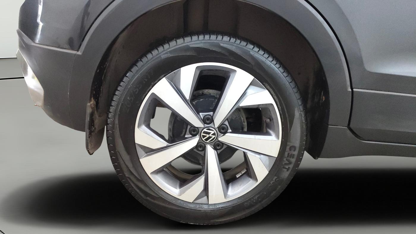 2023 Volkswagen TAIGUN TOPLINE 1.0 TSI AT, Petrol, Automatic, 33,166 km, Right Rear Wheel
