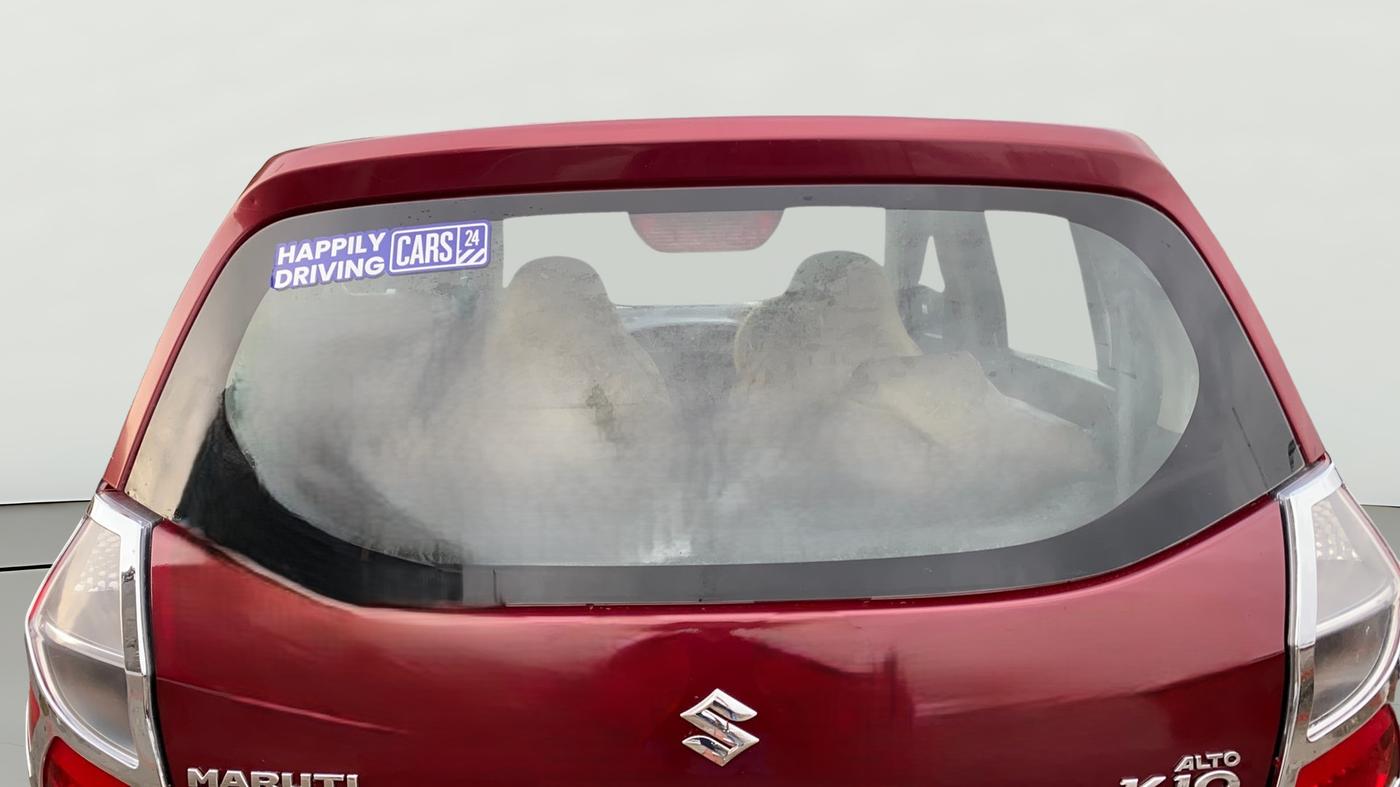 2016 Maruti Alto K10 VXI, Petrol, Manual, 43,818 km, Rear Windshield