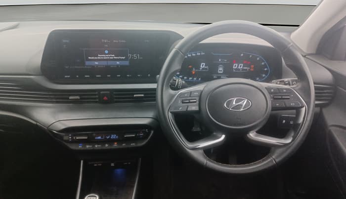 2022 Hyundai NEW I20 ASTA (O) 1.2 MT, Petrol, Manual, 34,455 km, Steering Wheel Close Up