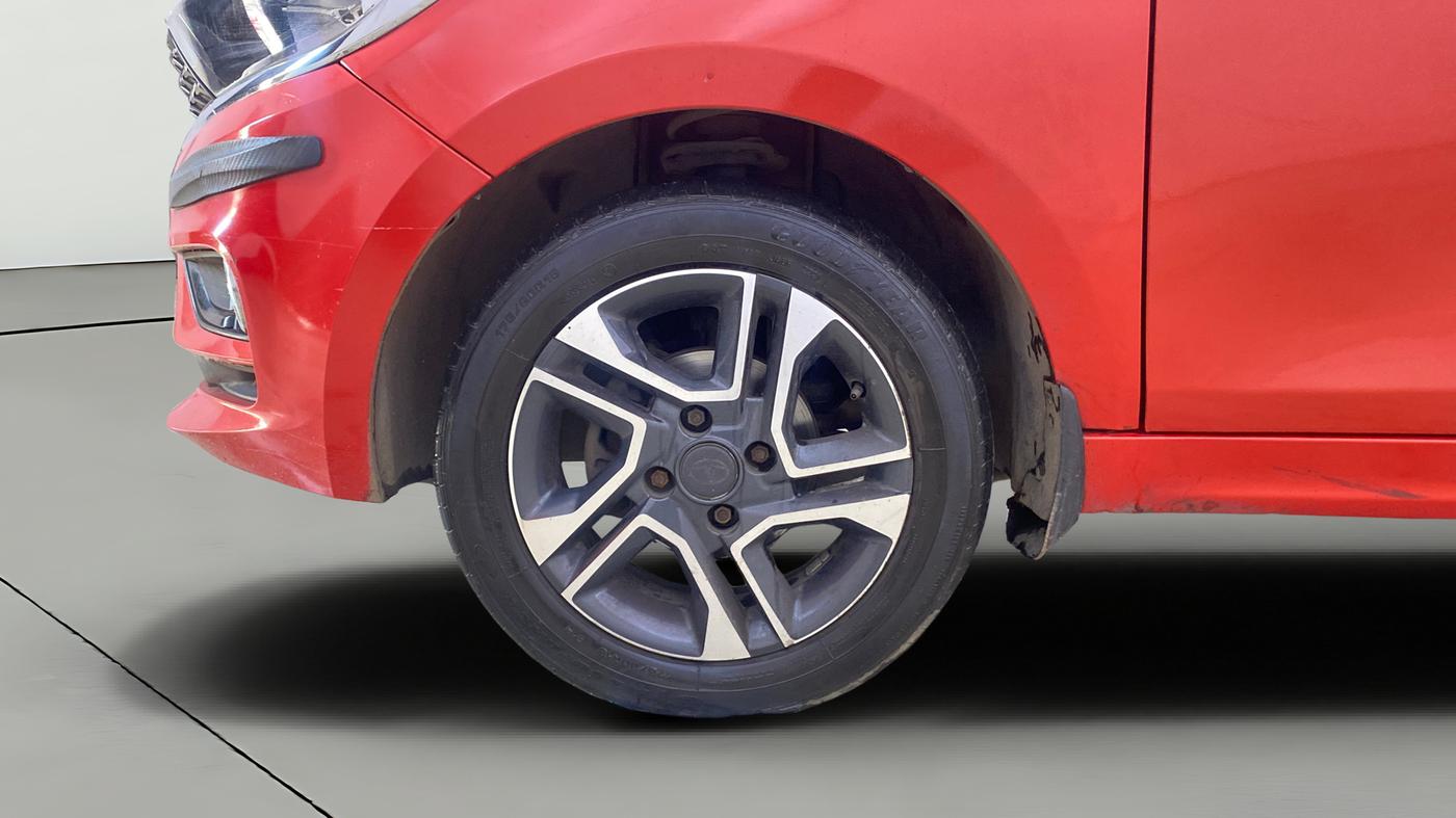 2021 Tata Tiago XZA PLUS PETROL, Petrol, Automatic, 39,187 km, Left Front Wheel