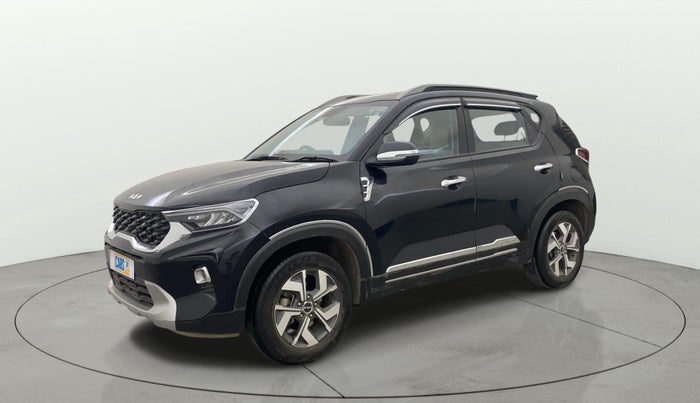 2021 KIA SONET HTX 1.0 IMT, Petrol, Manual, 21,463 km, Left Front Diagonal