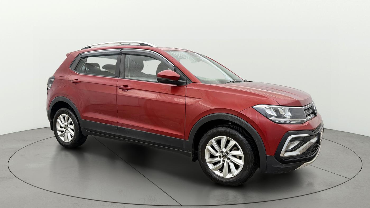 2023 Volkswagen TAIGUN HIGHLINE 1.0 TSI MT, Petrol, Manual, 16,357 km, Right Front Diagonal