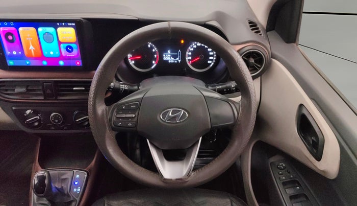 2021 Hyundai AURA S 1.2 AMT, Petrol, Automatic, 64,885 km, Steering Wheel Close Up