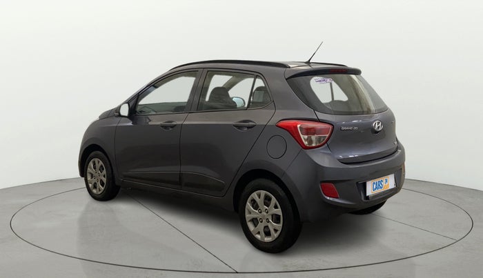 2016 Hyundai Grand i10 SPORTZ 1.2 KAPPA VTVT, Petrol, Manual, 65,801 km, Left Back Diagonal