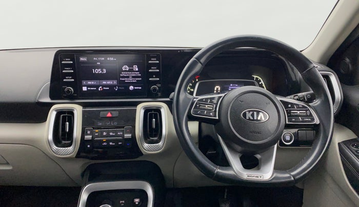 2021 KIA SONET HTX 1.0 IMT, Petrol, Manual, 52,761 km, Steering Wheel Close Up